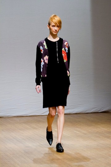 Clements Ribeiro Catwalk for the London Fashion Week AW13