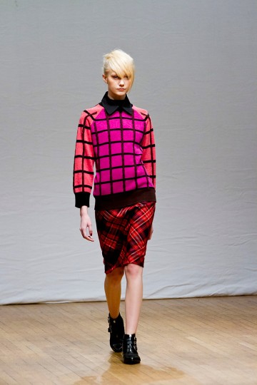 Clements Ribeiro Catwalk for the London Fashion Week AW13