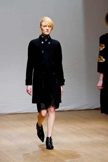 Clements Ribeiro Catwalk for the London Fashion Week AW13