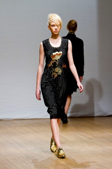 Clements Ribeiro Catwalk for the London Fashion Week AW13