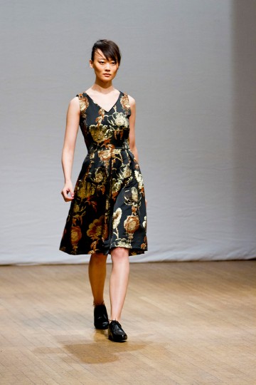 Clements Ribeiro Catwalk for the London Fashion Week AW13