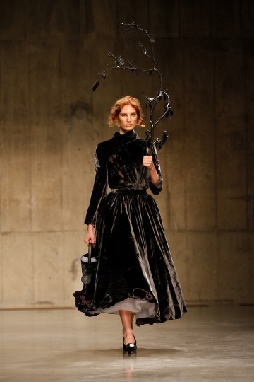 Claire Barrow in the London Fashion Week AW13 - Fashion East Catwalk