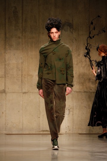 Claire Barrow in the London Fashion Week AW13 - Fashion East Catwalk