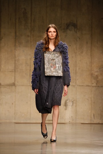 Claire Barrow in the London Fashion Week AW13 - Fashion East Catwalk