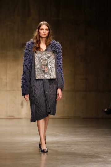 Claire Barrow in the London Fashion Week AW13 - Fashion East Catwalk