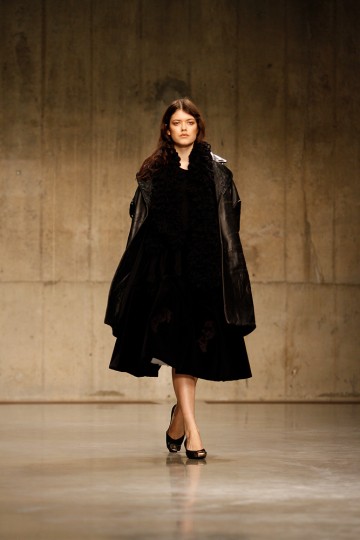Claire Barrow in the London Fashion Week AW13 - Fashion East Catwalk