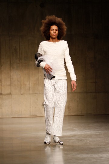 Claire Barrow in the London Fashion Week AW13 - Fashion East Catwalk