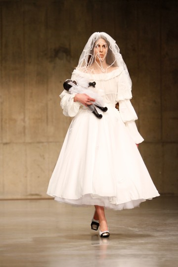 Claire Barrow in the London Fashion Week AW13 - Fashion East Catwalk