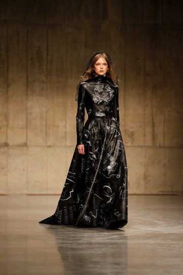 Claire Barrow in the London Fashion Week AW13 - Fashion East Catwalk