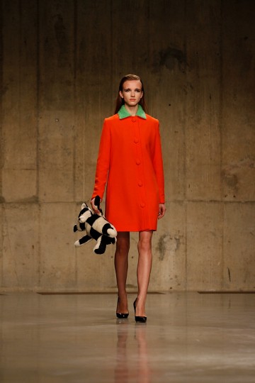 Claire Barrow in the London Fashion Week AW13 - Fashion East Catwalk