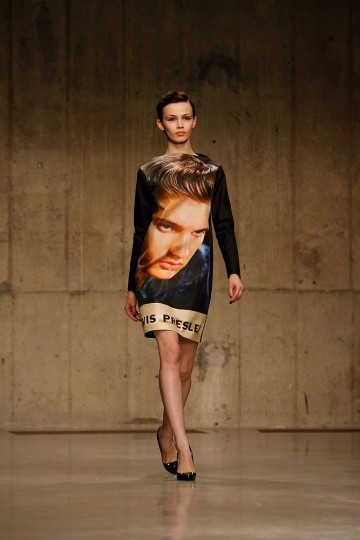 Claire Barrow in the London Fashion Week AW13 - Fashion East Catwalk