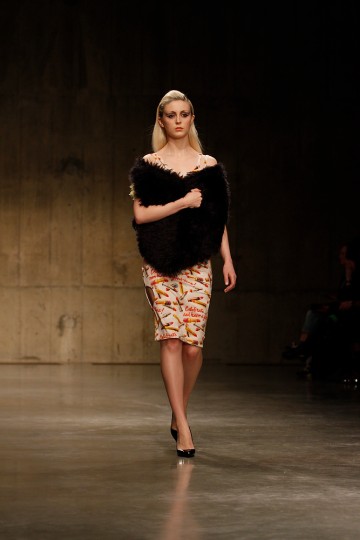 Claire Barrow in the London Fashion Week AW13 - Fashion East Catwalk