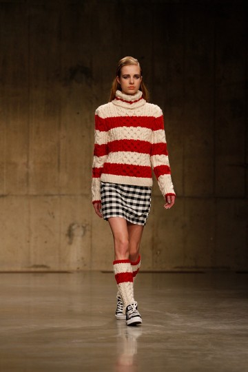 Claire Barrow in the London Fashion Week AW13 - Fashion East Catwalk