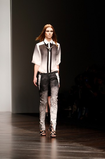 Jean-Pierre Braganza Catwalk for the London Fashion Week AW13