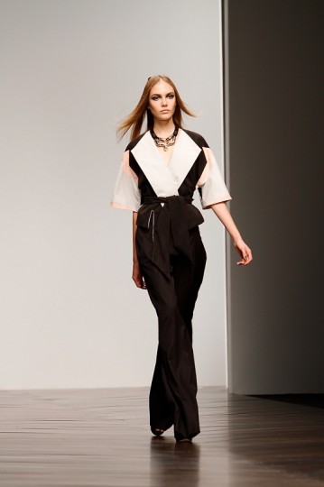 Jean-Pierre Braganza Catwalk for the London Fashion Week AW13