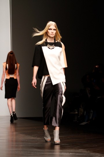 Jean-Pierre Braganza Catwalk for the London Fashion Week AW13