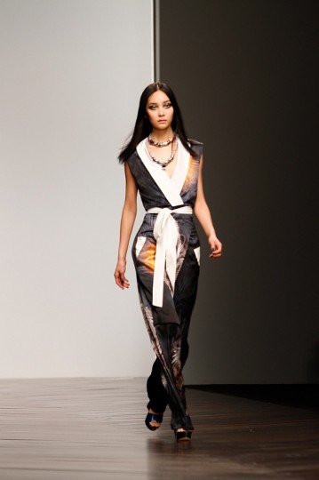 Jean-Pierre Braganza Catwalk for the London Fashion Week AW13