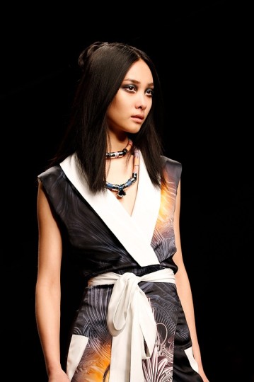 Jean-Pierre Braganza Catwalk for the London Fashion Week AW13