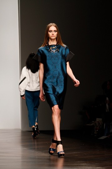 Jean-Pierre Braganza Catwalk for the London Fashion Week AW13