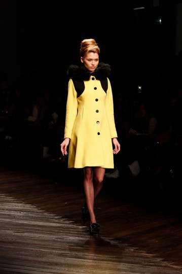 PPQ Catwalk for the London Fashion Week AW13