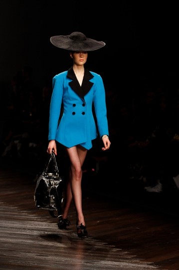 PPQ Catwalk for the London Fashion Week AW13