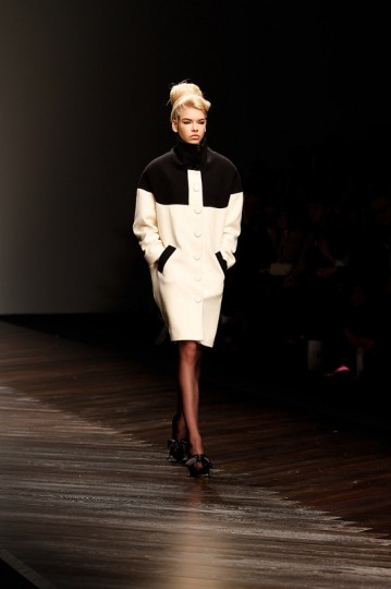 PPQ Catwalk for the London Fashion Week AW13