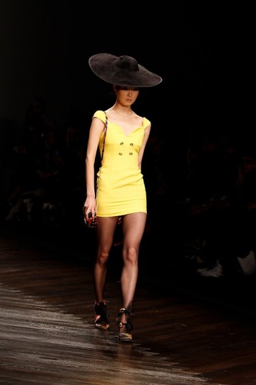 PPQ Catwalk for the London Fashion Week AW13