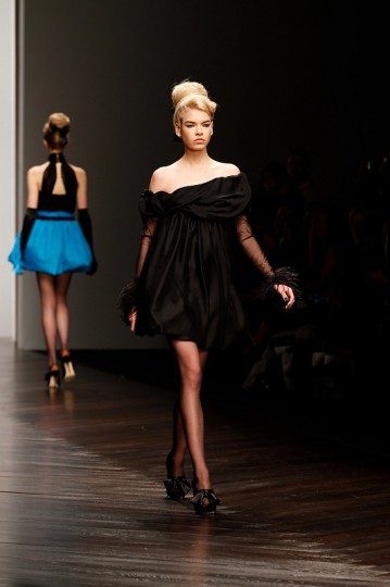 PPQ Catwalk for the London Fashion Week AW13