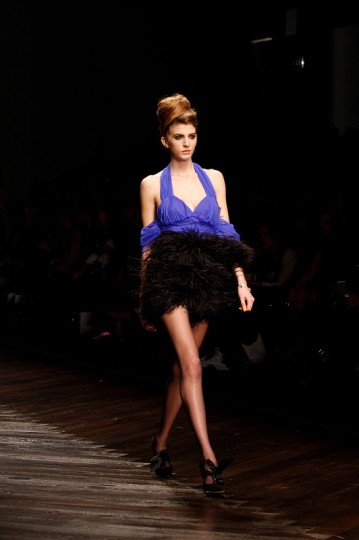 PPQ Catwalk for the London Fashion Week AW13