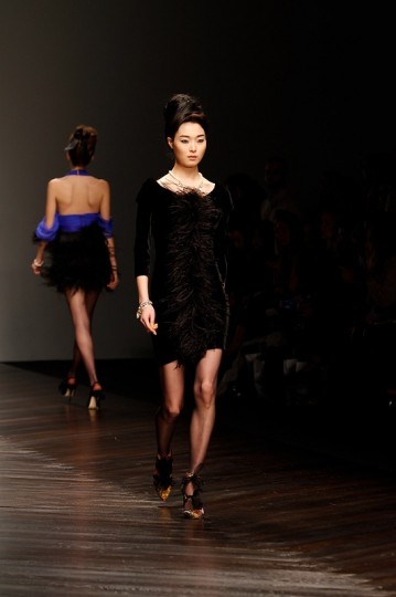 PPQ Catwalk for the London Fashion Week AW13