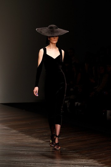 PPQ Catwalk for the London Fashion Week AW13