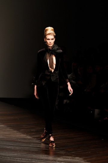 PPQ Catwalk for the London Fashion Week AW13