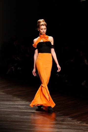 PPQ Catwalk for the London Fashion Week AW13