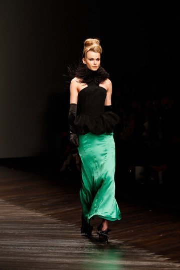 PPQ Catwalk for the London Fashion Week AW13
