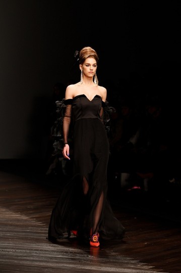 PPQ Catwalk for the London Fashion Week AW13