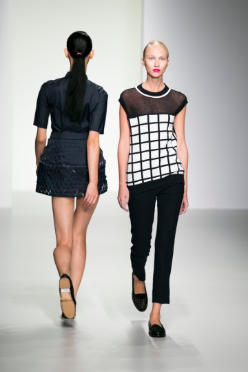 London Fashion Week SS14 - J. JS Lee Catwalk