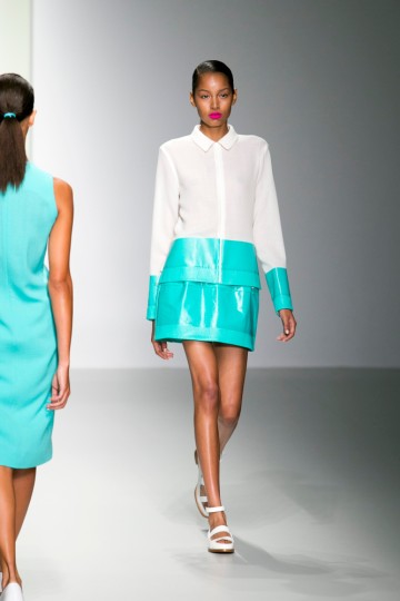 London Fashion Week SS14 - J. JS Lee Catwalk