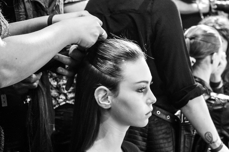 LFW SS14 Emilio de la Morena backstage - Filippo L'Astorina - The Upcoming - 1
