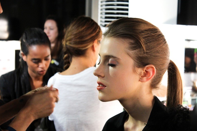 LFW SS14 Emilio de la Morena backstage - Filippo L'Astorina - The Upcoming - 3