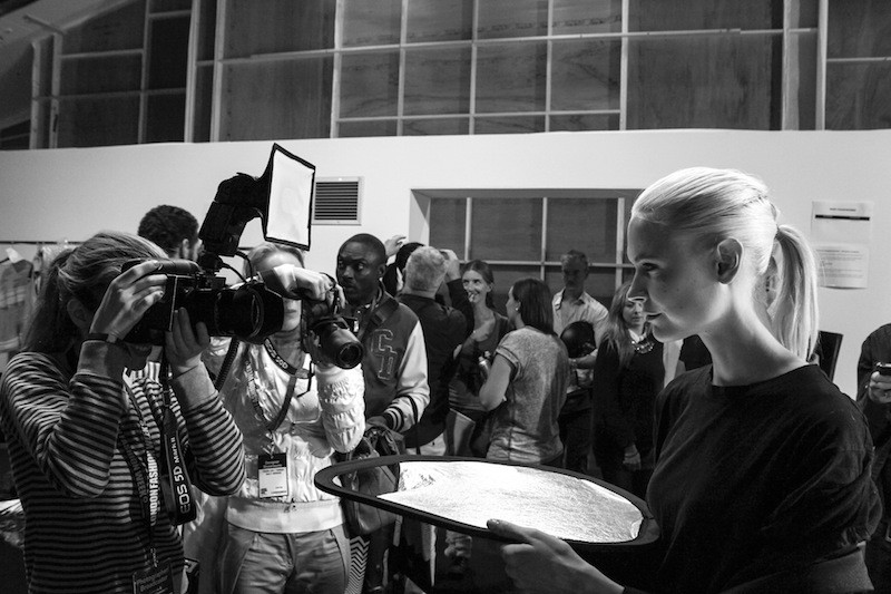 LFW SS14 Emilio de la Morena backstage - Filippo L'Astorina - The Upcoming - 9