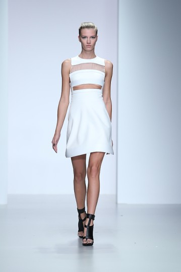 London Fashion Week SS14 - David Koma Catwalk