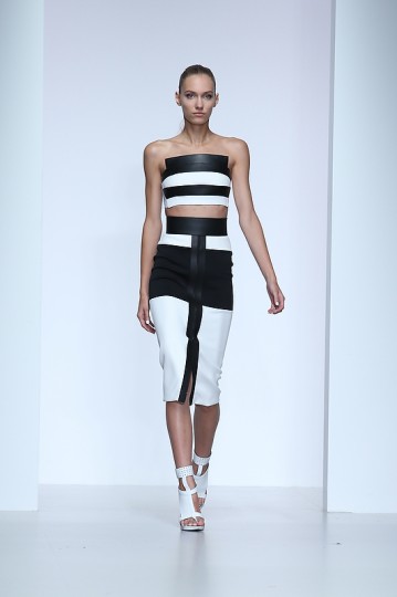 London Fashion Week SS14 - David Koma Catwalk