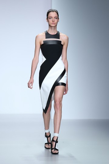 London Fashion Week SS14 - David Koma Catwalk