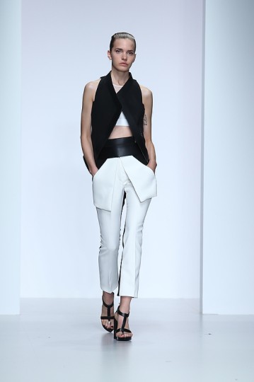 London Fashion Week SS14 - David Koma Catwalk