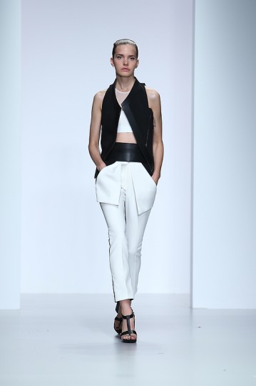 London Fashion Week SS14 - David Koma Catwalk
