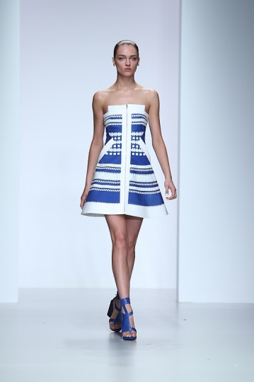 London Fashion Week SS14 - David Koma Catwalk