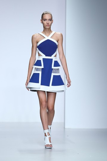 London Fashion Week SS14 - David Koma Catwalk