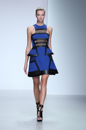 London Fashion Week SS14 - David Koma Catwalk