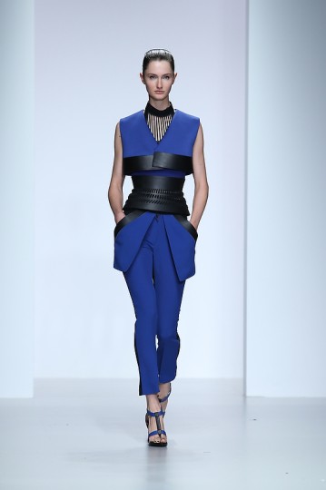 London Fashion Week SS14 - David Koma Catwalk