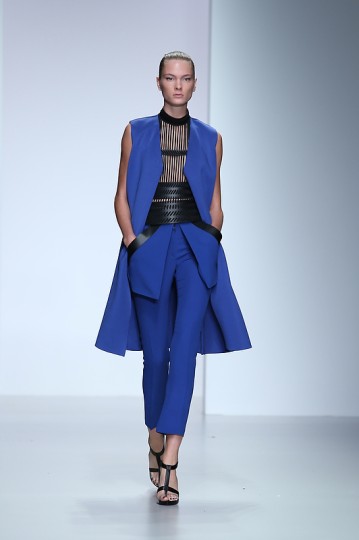 London Fashion Week SS14 - David Koma Catwalk